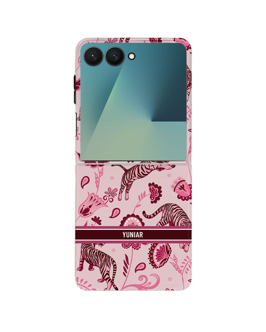Android Flip Rearguard Defender - Tiger Floral 2.0