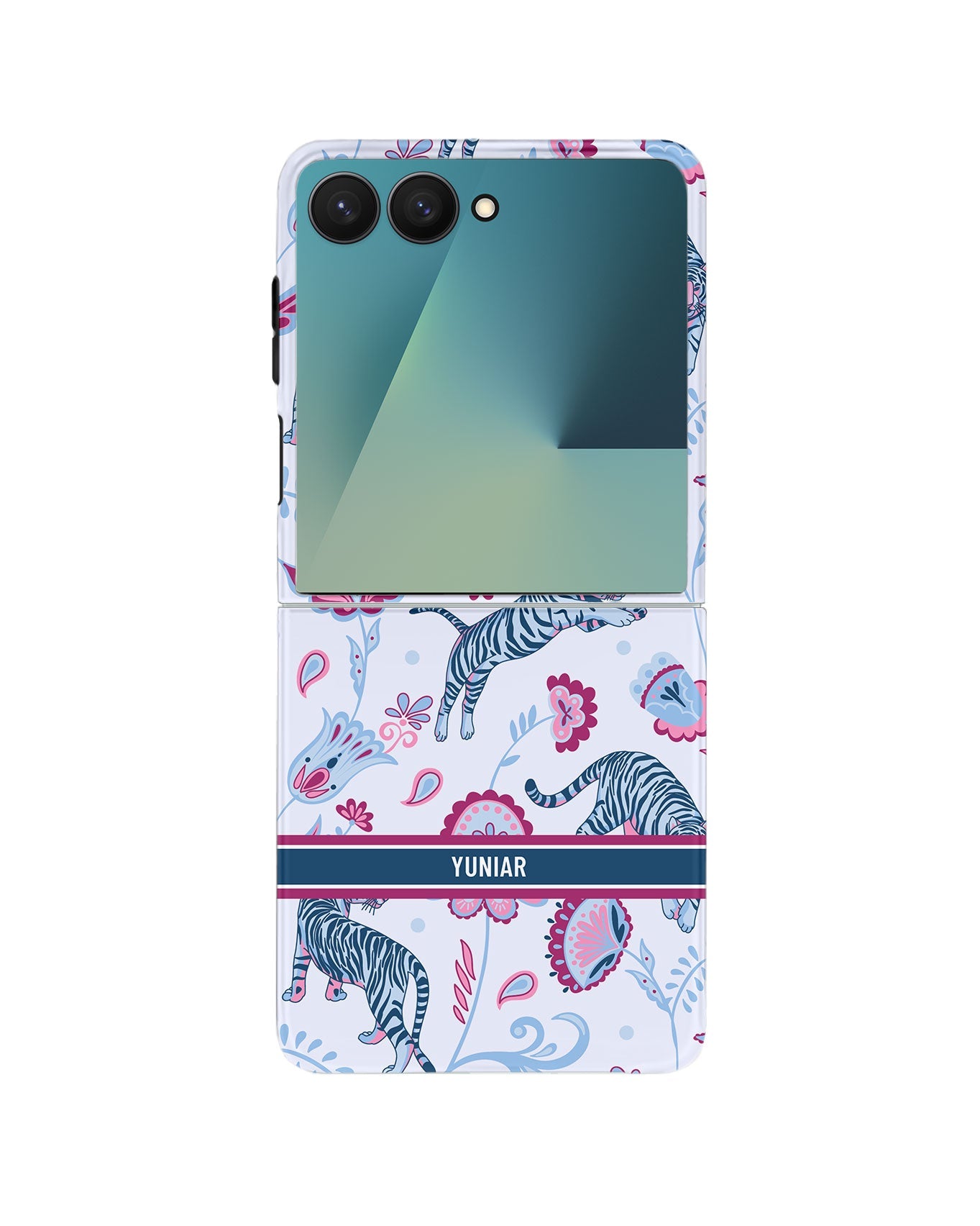 Android Flip Rearguard Defender - Tiger Floral 3.0