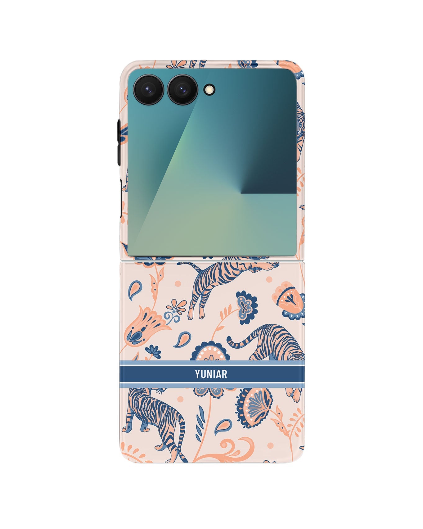 Android Flip Rearguard Defender - Tiger Floral 5.0