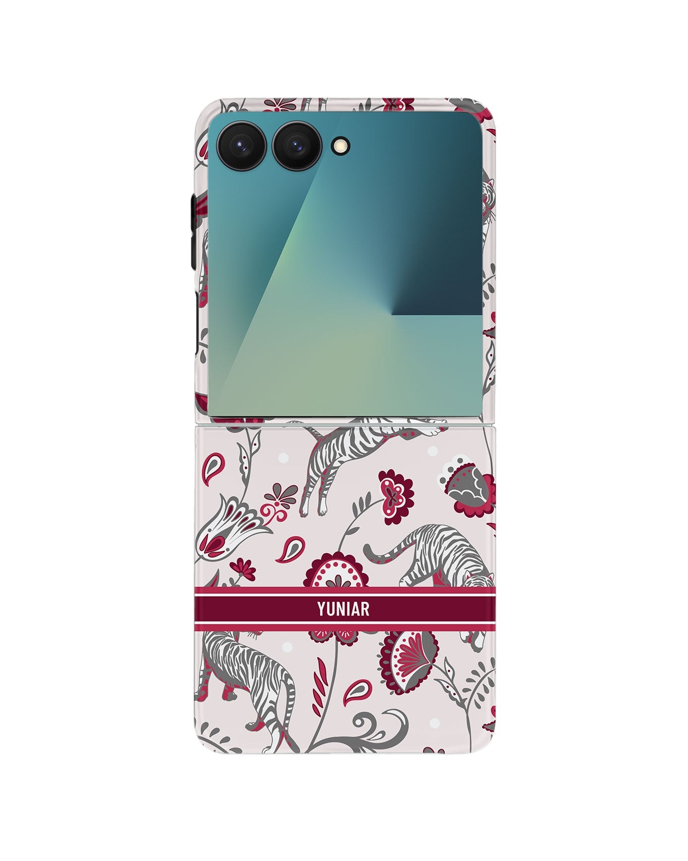 Android Flip Rearguard Defender - Tiger Floral 6.0