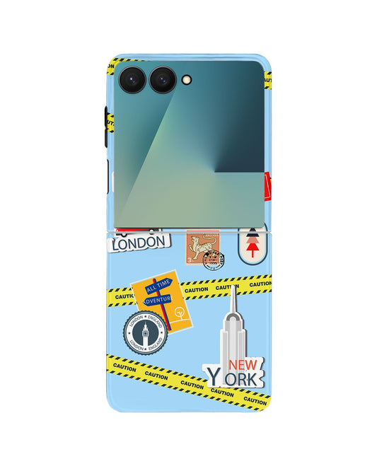 Android Flip Rearguard Defender - Travel Sticker
