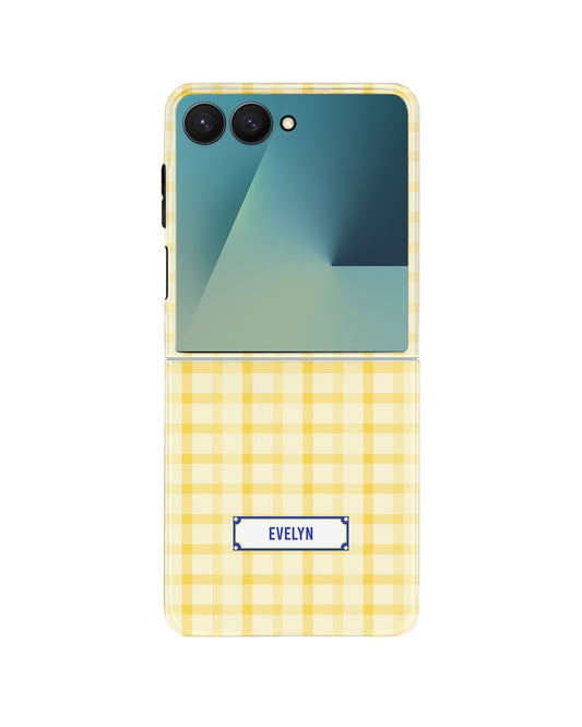 Android Flip Rearguard Defender - Yellow Tartan