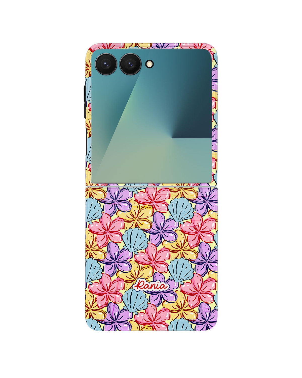 Android Flip Rearguard Defender - Beach flowers