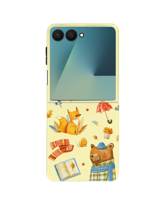 Android Flip Rearguard Defender - Bear & Fox