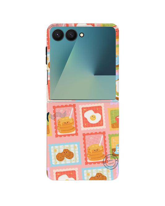 Android Flip Rearguard Defender - Breakfast Menu Stamps