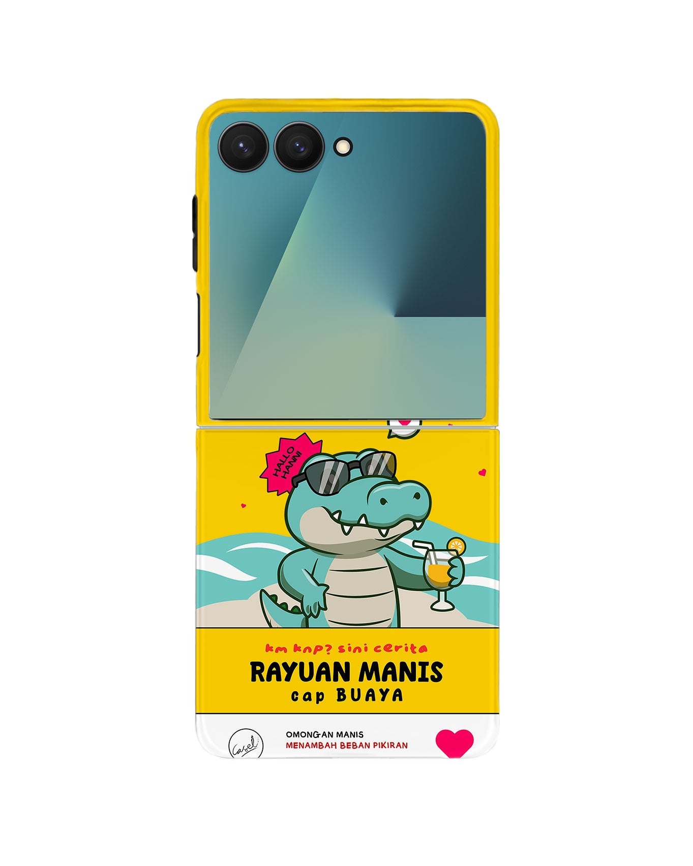 Android Flip Rearguard Defender - Cap Buaya