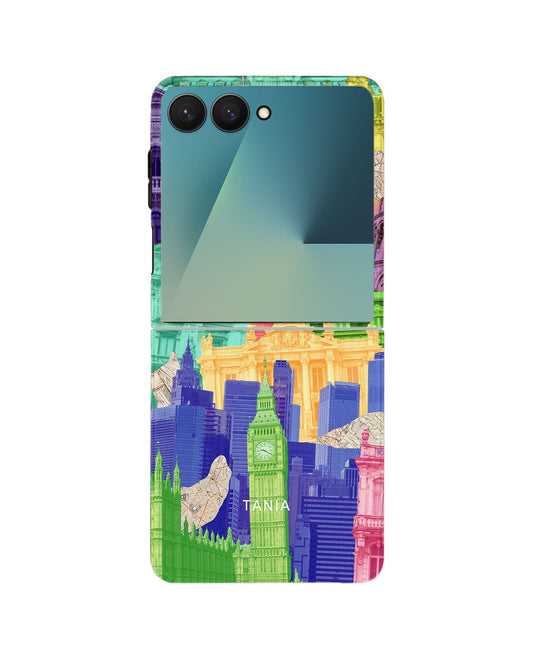 Android Flip Rearguard Defender - Colourful City