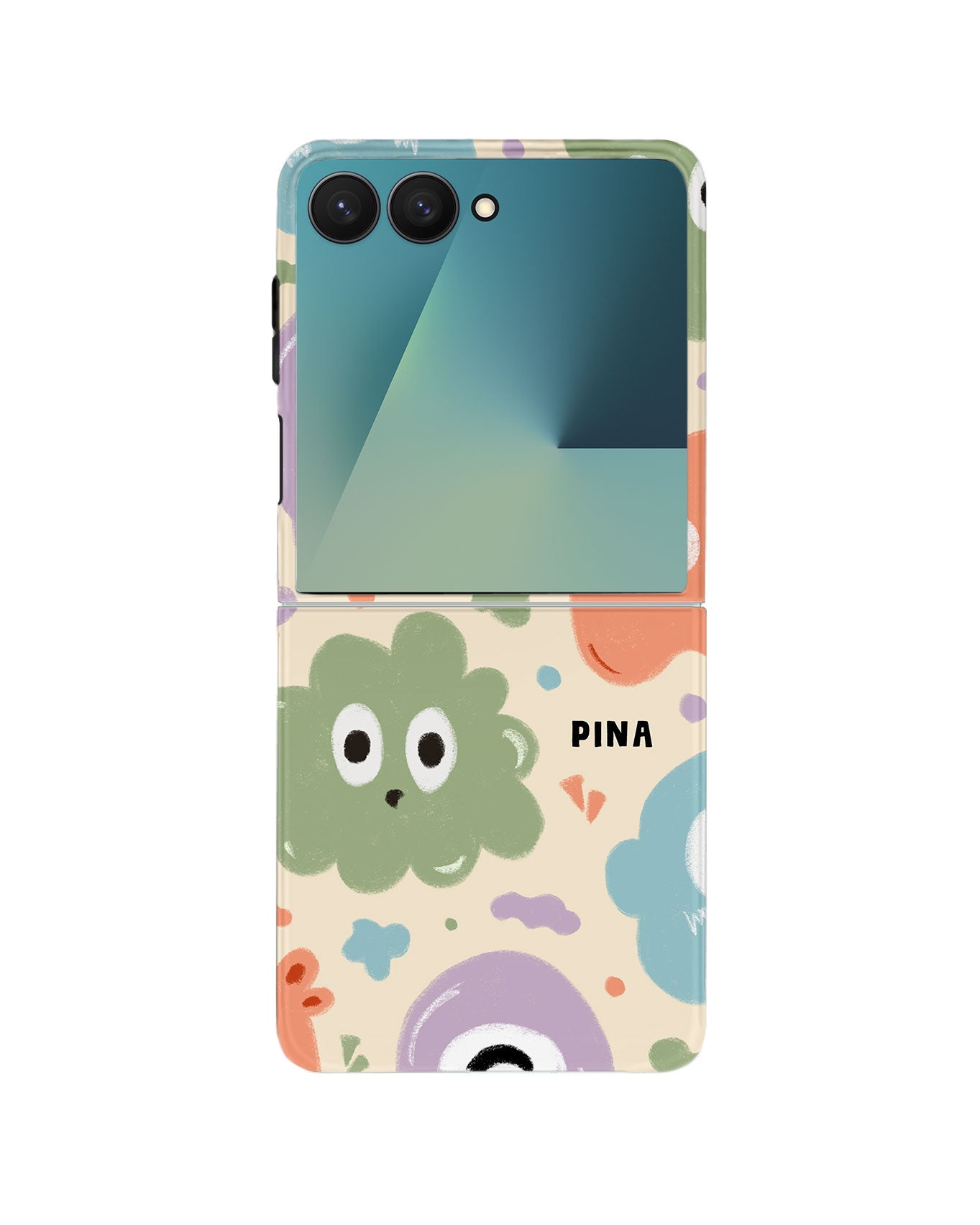 Android Flip Rearguard Defender - Cute Monster 2.0