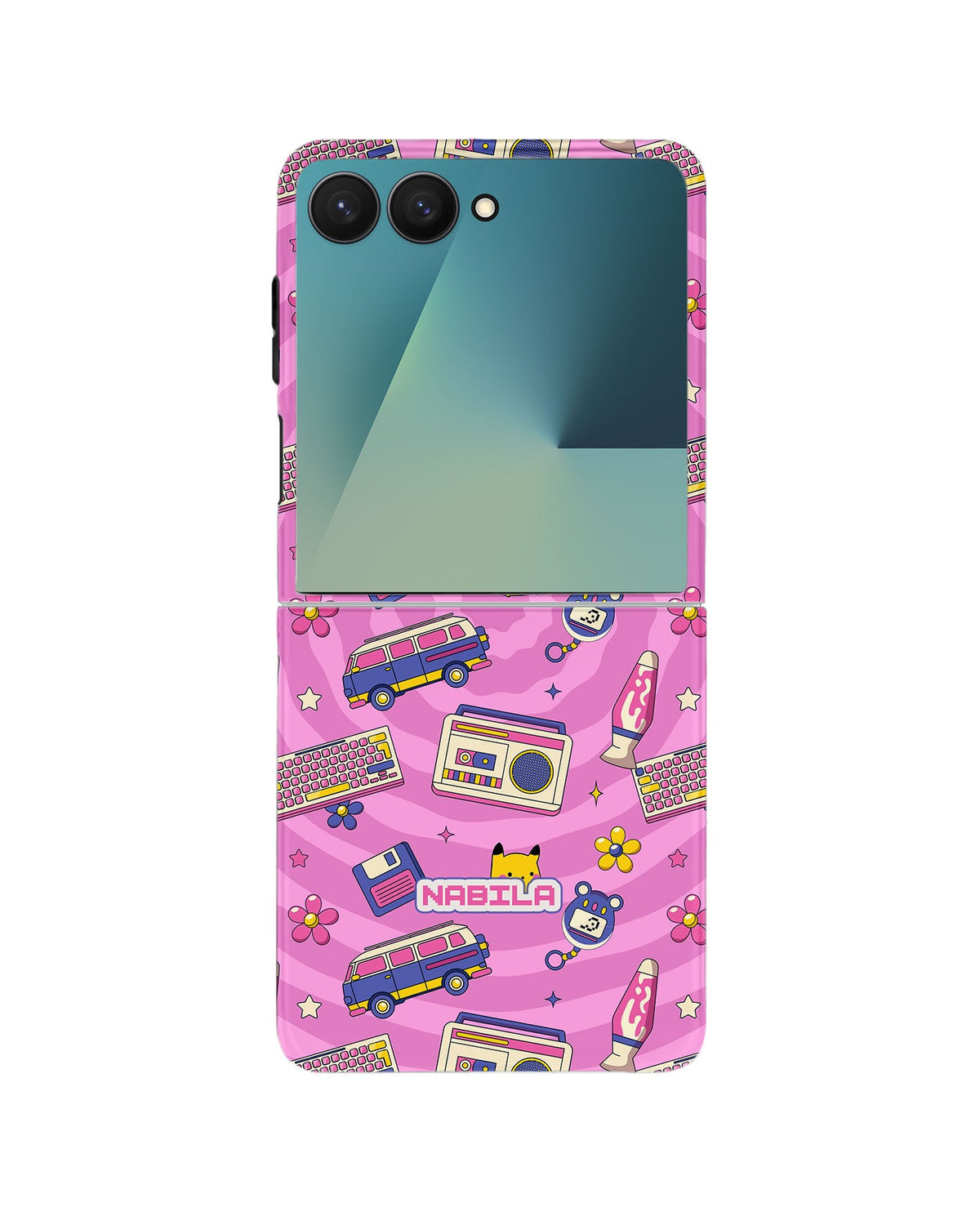 Android Flip Rearguard Defender - Retro Spiral