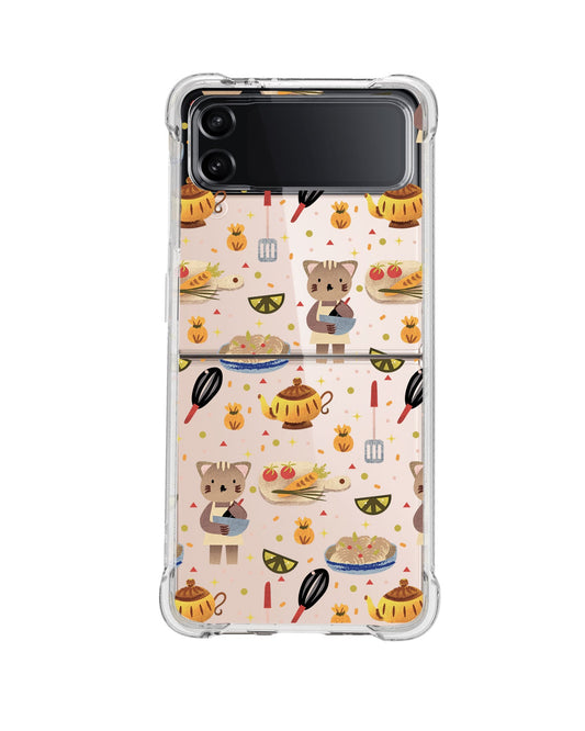 Android Flip / Fold Rearguard Hybrid - Cooking Cat