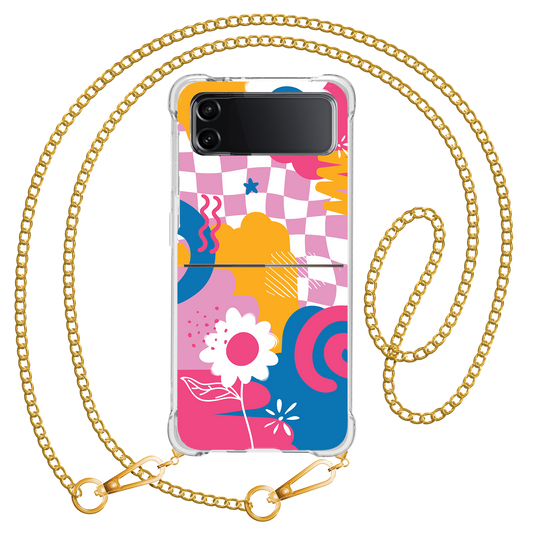Android Flip / Fold Rearguard Hybrid - Abstract Flower 5.0