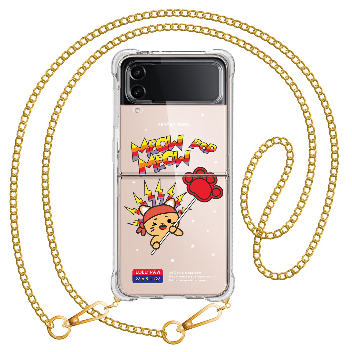 Android Flip / Fold Rearguard Hybrid - Meow Pop 1.0