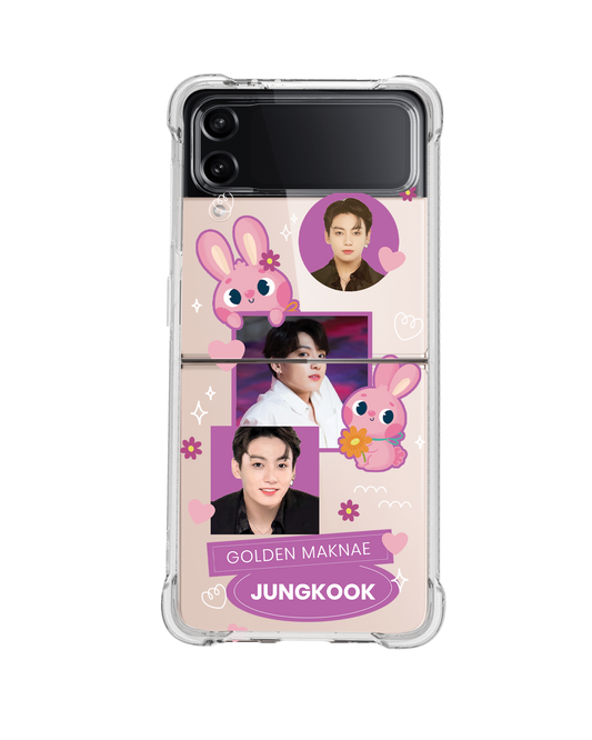 Android Flip / Fold Rearguard Hybrid - Face Grid Bunny