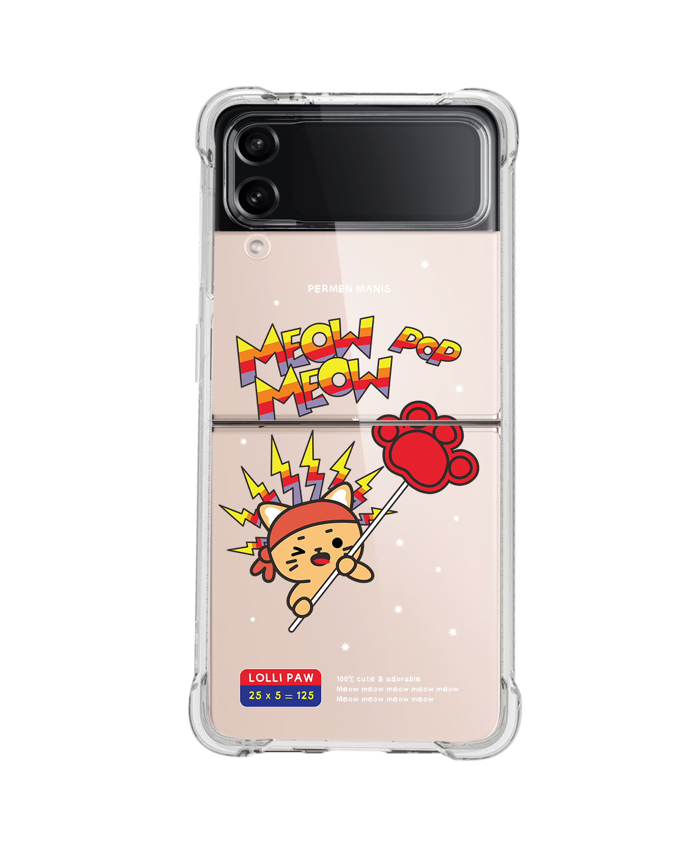 Android Flip / Fold Rearguard Hybrid - Meow Pop 1.0