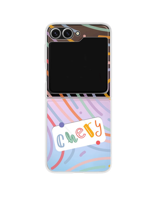 Android Flip / Fold Rearguard Holo - Doodle Monogram 2.0