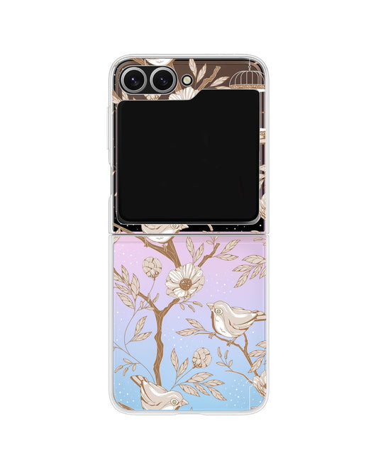 Android Flip / Fold Rearguard Holo - Lovebird Monochrome 3.0