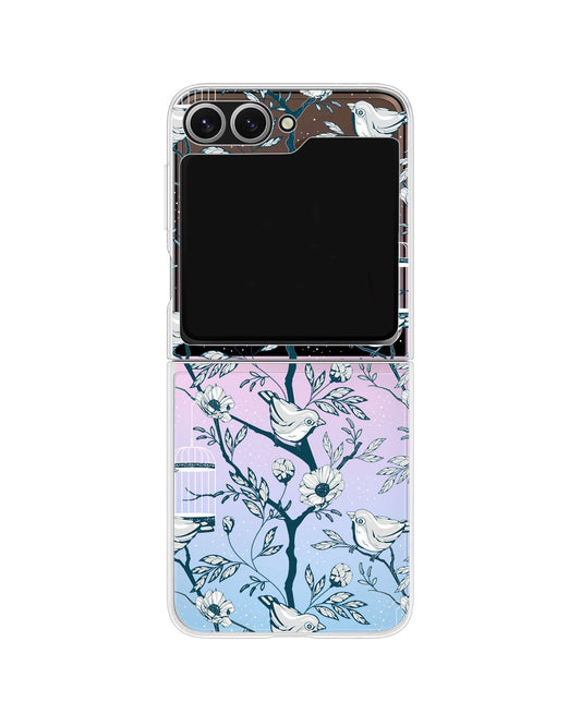 Android Flip / Fold Rearguard Holo - Lovebird Monocrhome