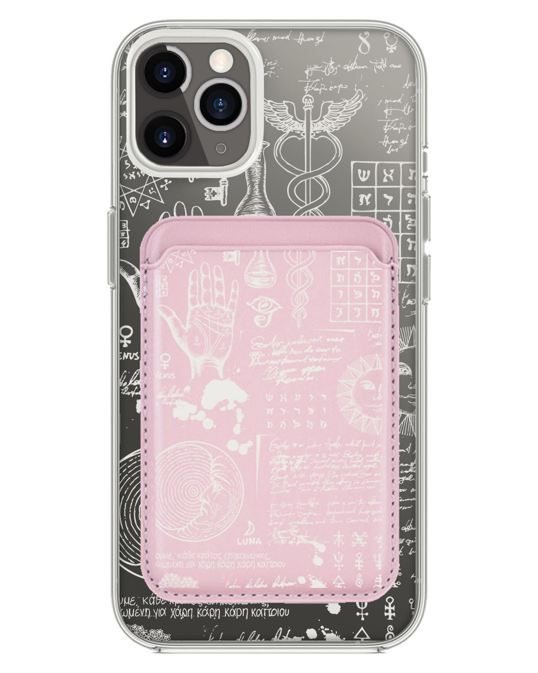 iPhone Magnetic Wallet Case - Alchemy