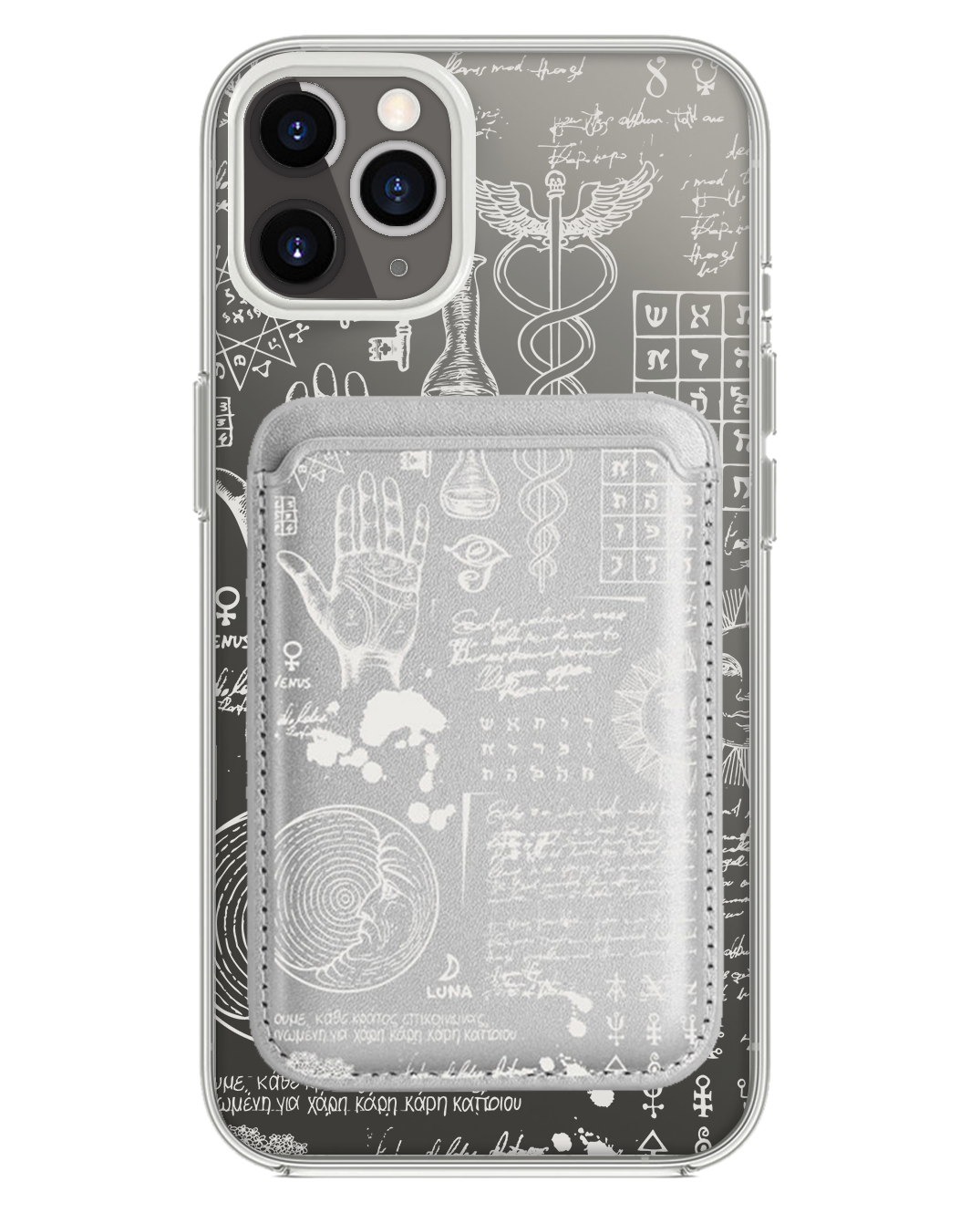 iPhone Magnetic Wallet Case - Alchemy