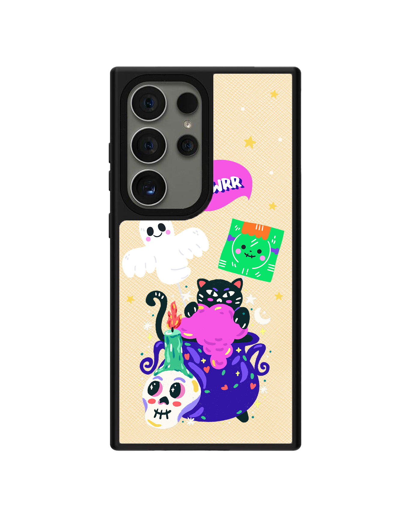ด้ามจับหนัง Android - Cat Monster