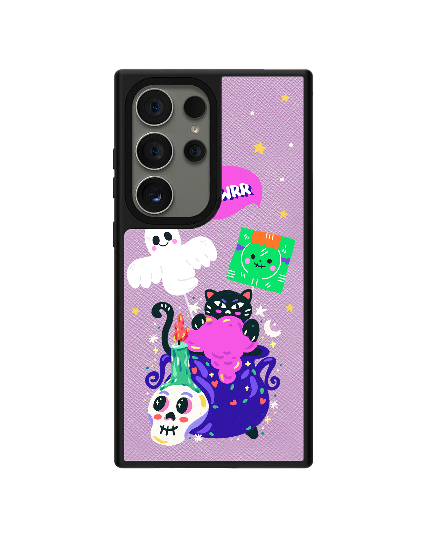 ด้ามจับหนัง Android - Cat Monster
