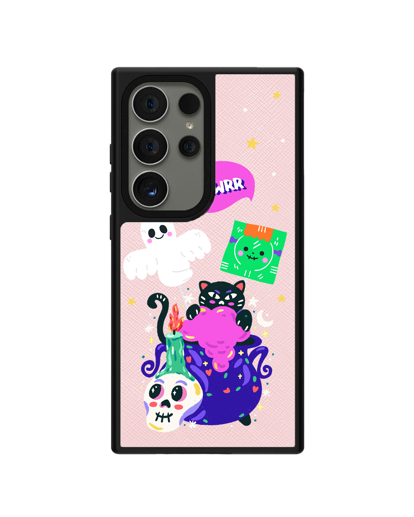 ด้ามจับหนัง Android - Cat Monster