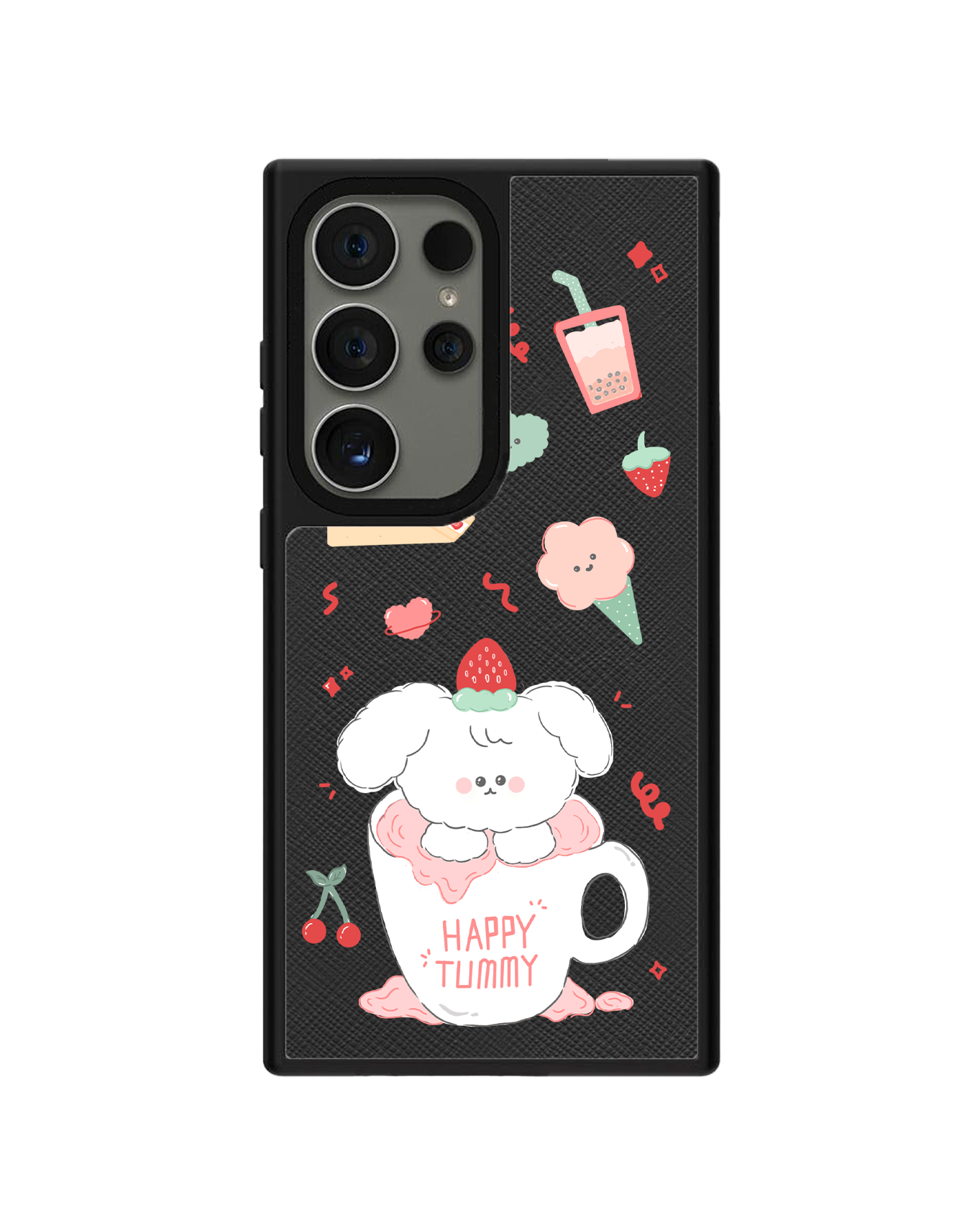 ด้ามจับหนัง Android - Happy Tummy