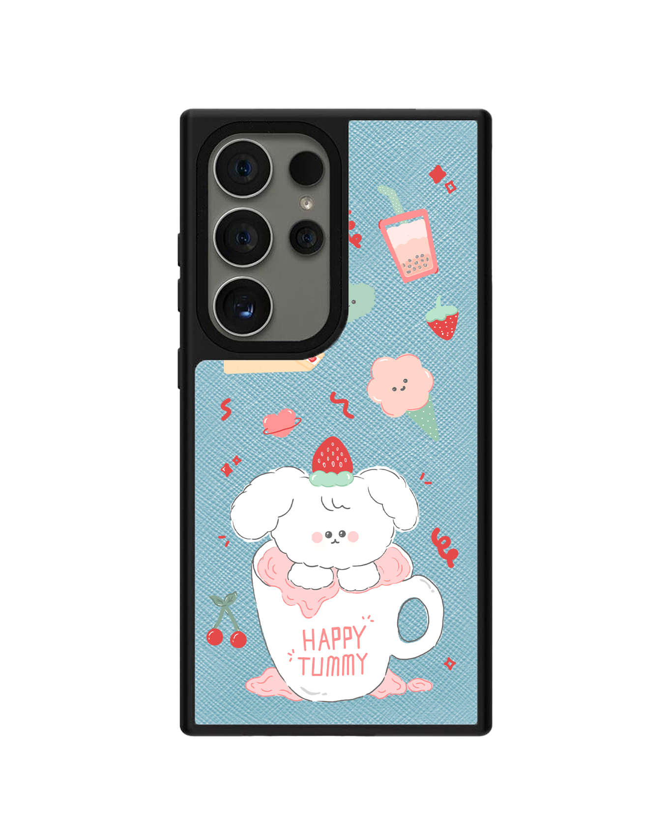 ด้ามจับหนัง Android - Happy Tummy