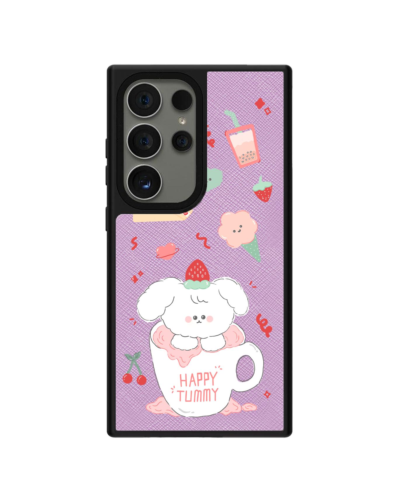 ด้ามจับหนัง Android - Happy Tummy