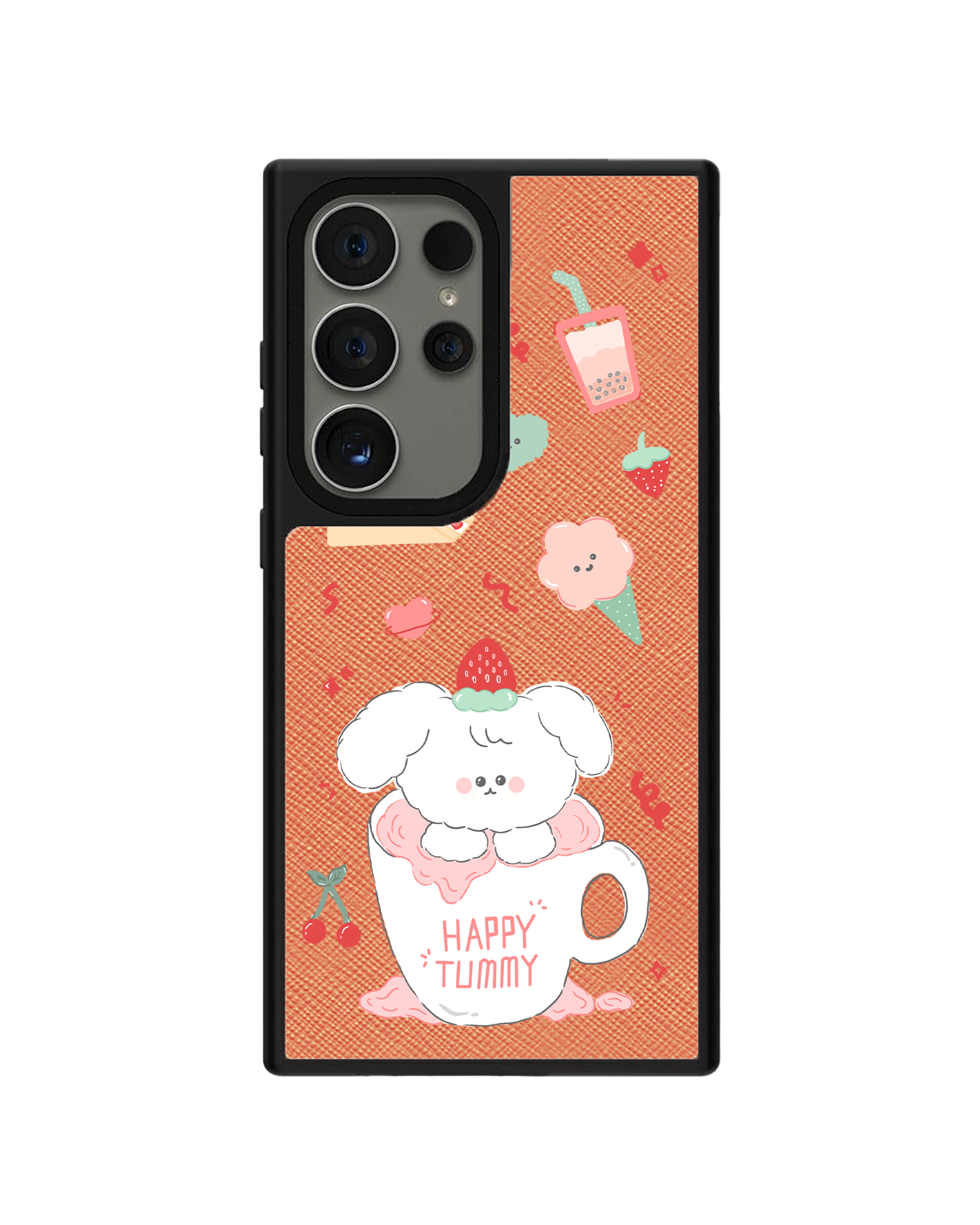 ด้ามจับหนัง Android - Happy Tummy