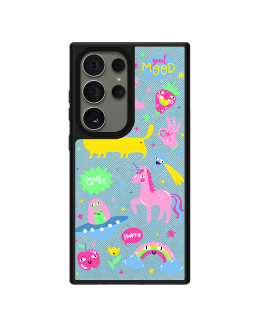 Android Leather Grip - มอนสเตอร์บอกอารมณ์ดี