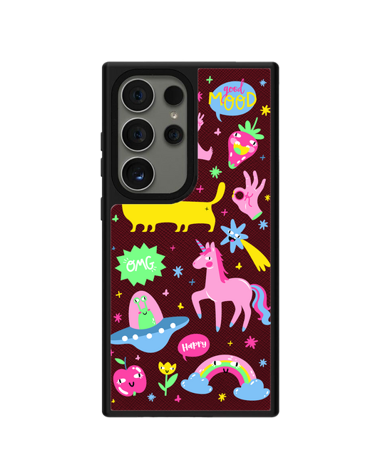 Android Leather Grip - มอนสเตอร์บอกอารมณ์ดี