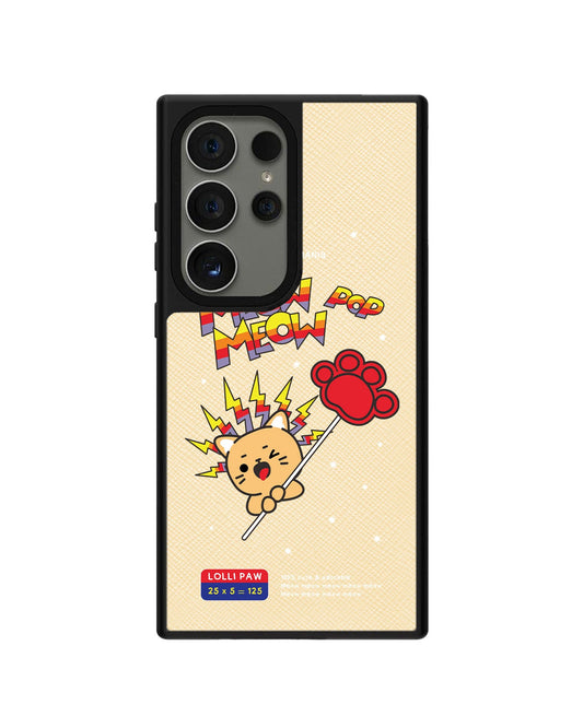 Android Leather Grip - Meow Pop 2.0