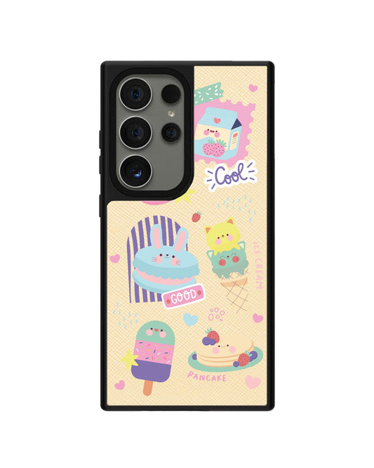 Android Leather Grip - Sweet Cafe