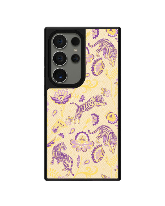 ปลอกหุ้มหนัง Android - ลาย Tiger &amp; Floral 4.0