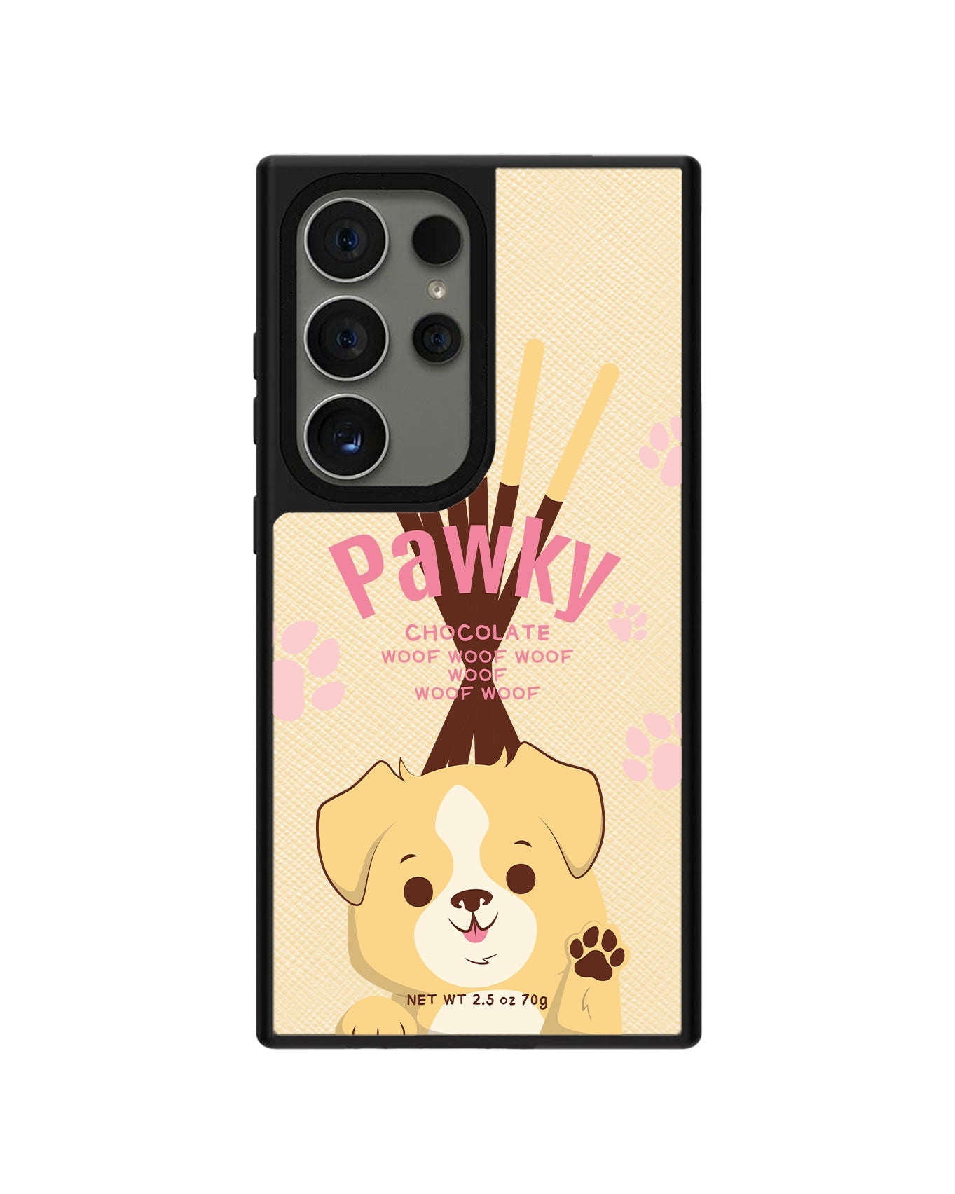 Android Leather Grip - Pawky Dog
