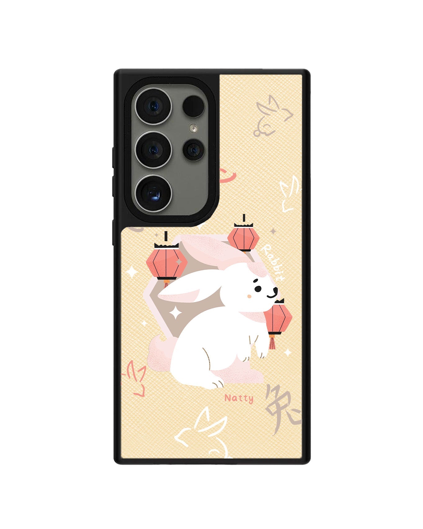 Android Leather Grip - Rabbit (Shio / Chinese Zodiac)
