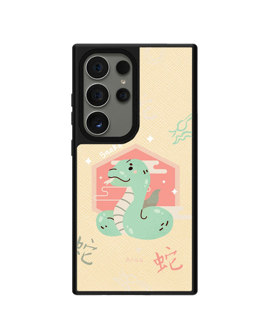 Android Leather Grip - งู (ชิโอะ / นักษัตรจีน)
