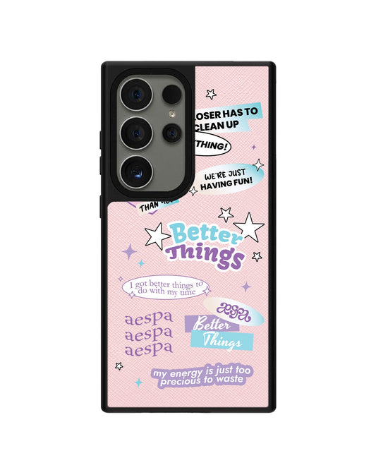 Android Leather Grip - Aespa Better Things