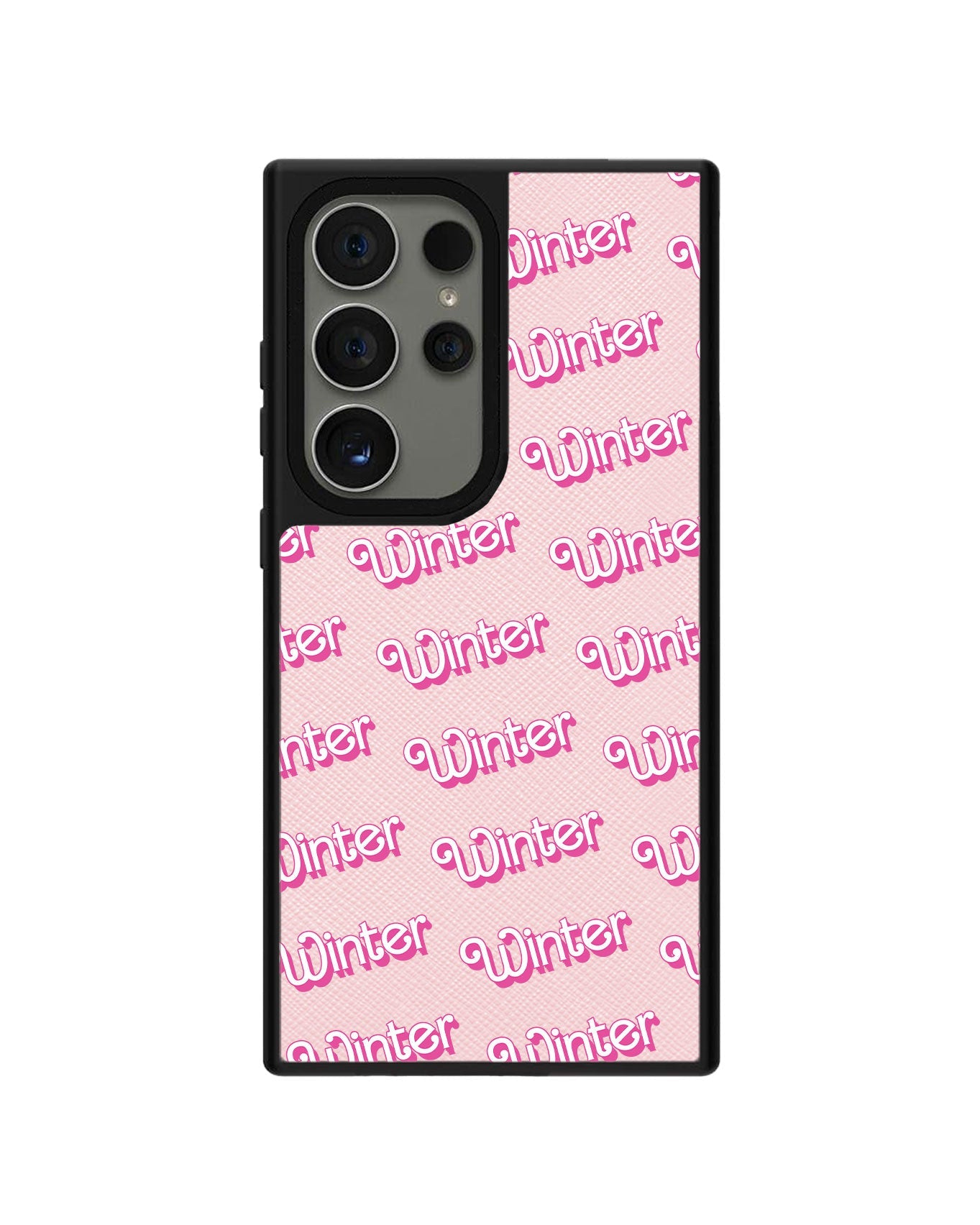 Android Leather Grip - Barbie Monogram