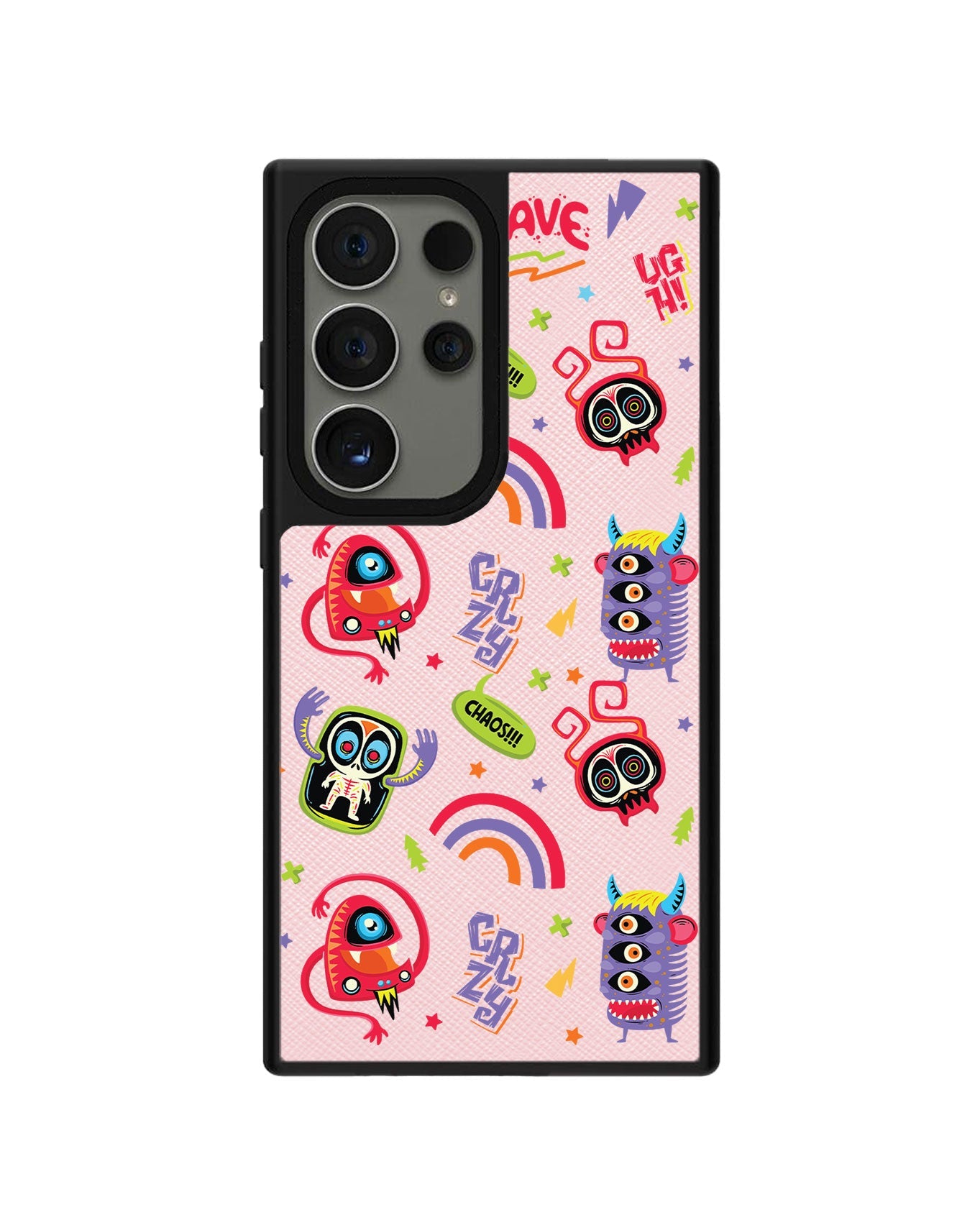 Android Leather Grip - Baby Monster