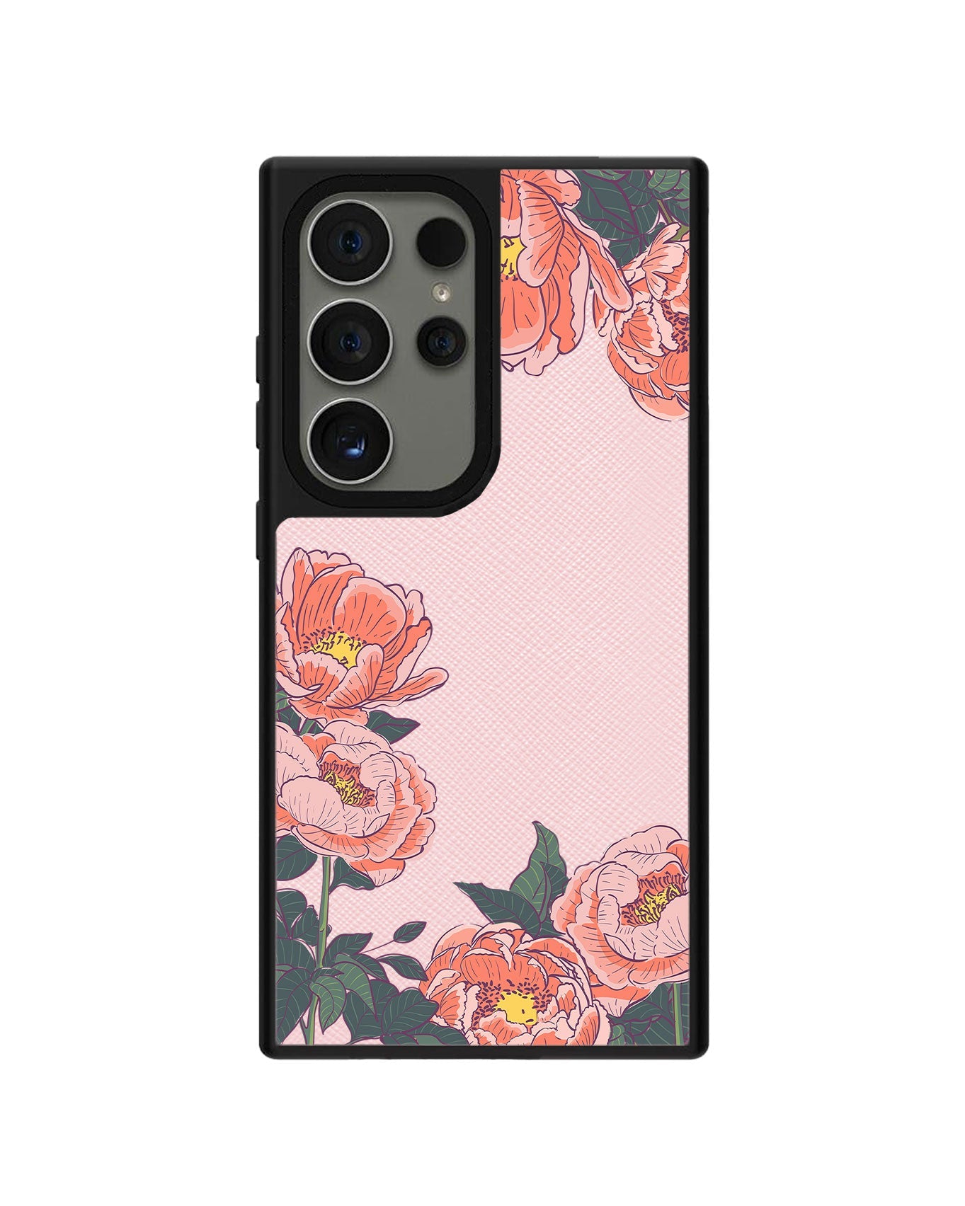 Android Leather Grip - Carnation 2.0