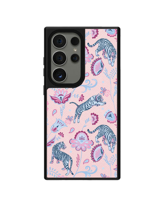 ปลอกหุ้มหนัง Android - Tiger &amp; Floral 3.0