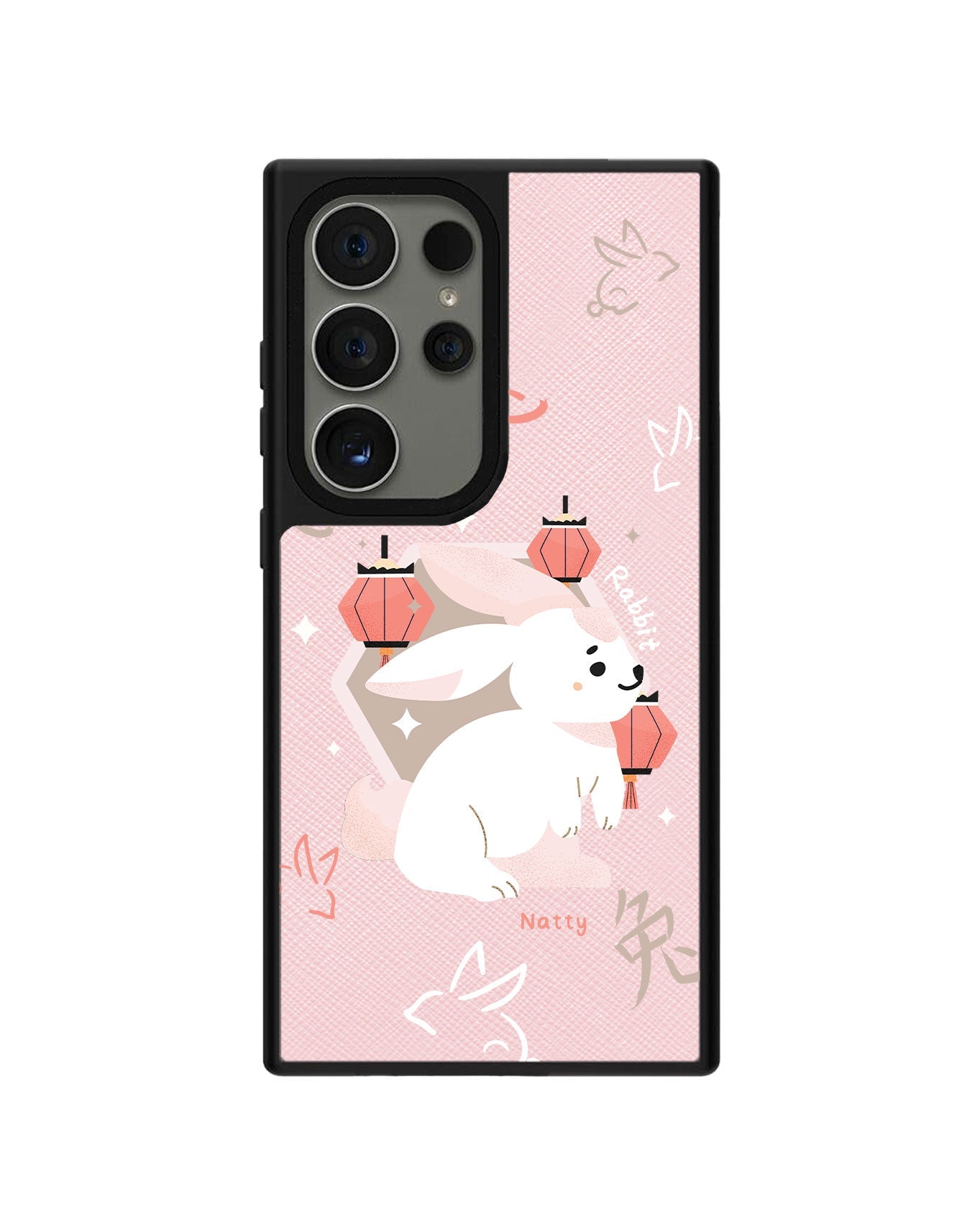 Android Leather Grip - Rabbit (Shio / Chinese Zodiac)