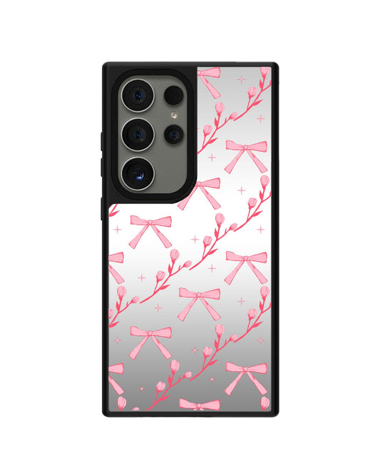Android Mirror Grip - ลายดอกไม้
