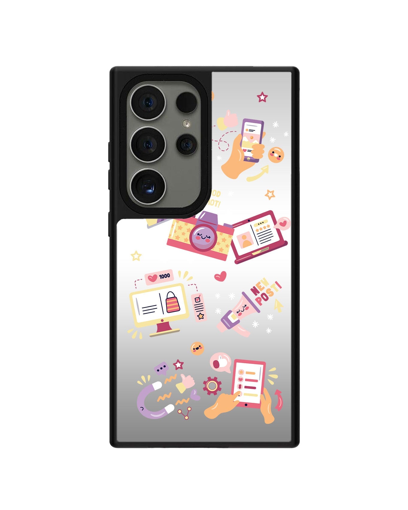 Android Mirror Grip - ผู้สร้างเนื้อหา