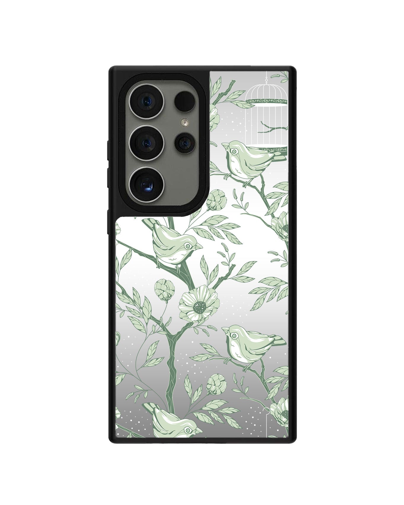 Android Mirror Grip - เลิฟเบิร์ด โมโนโครม 4.0