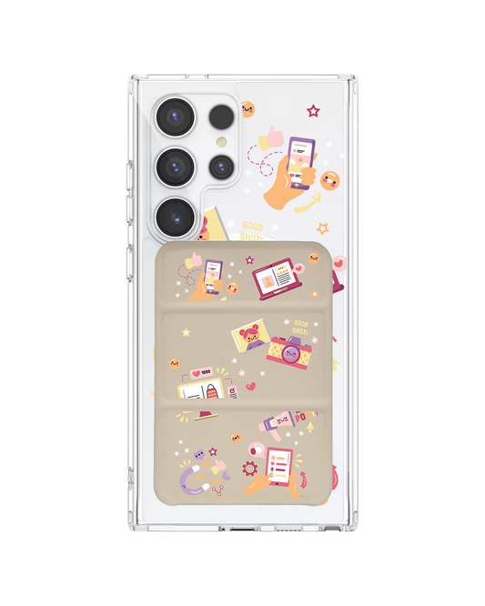เคสกระเป๋าสตางค์พับสามทบแบบแม่เหล็กสำหรับ Android - Content Creator