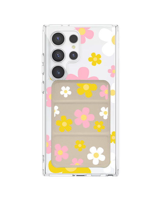 เคสกระเป๋าสตางค์พับสามทบแบบแม่เหล็กสำหรับ Android - Daisy Fresh