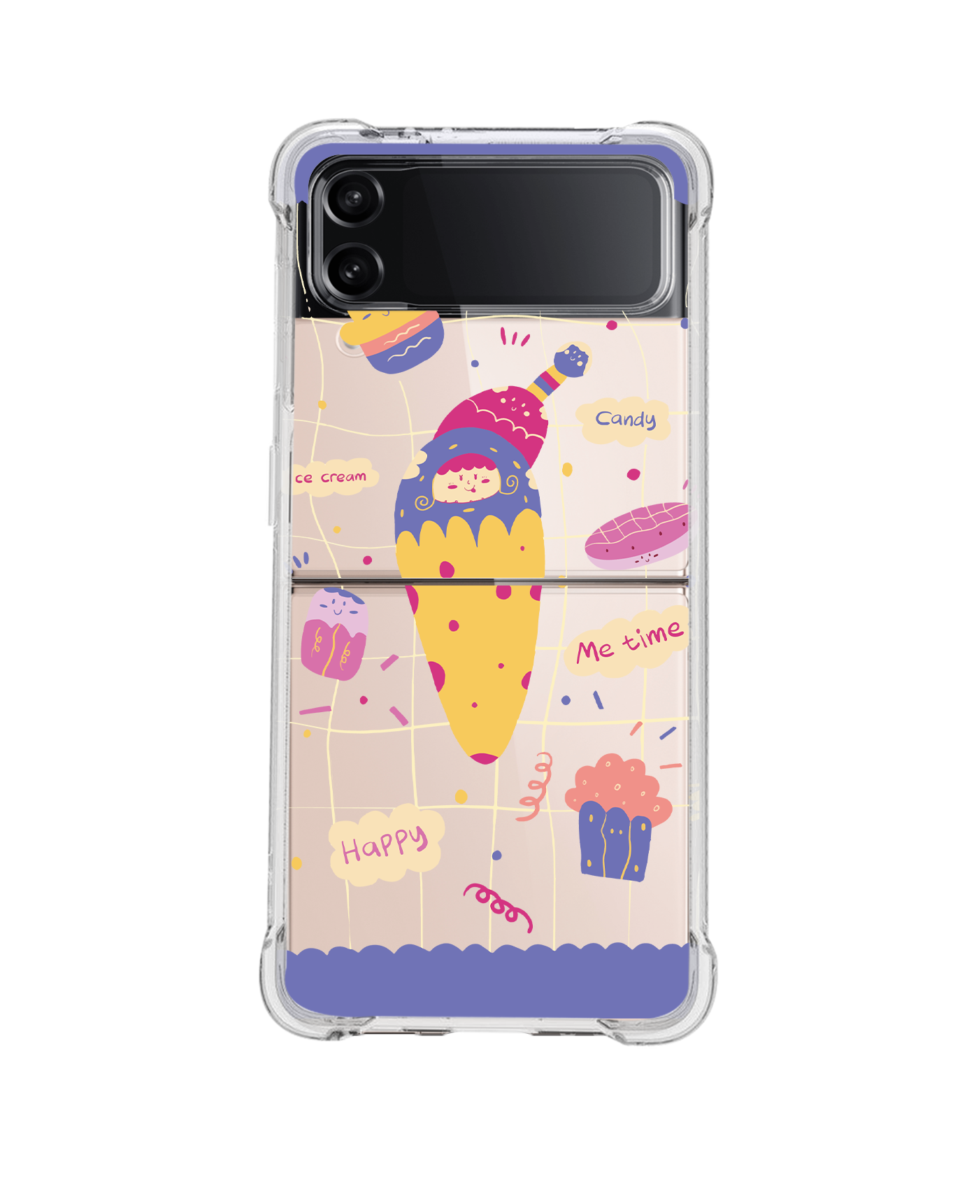 Android Flip / Fold Rearguard Hybrid - Candy Doodle